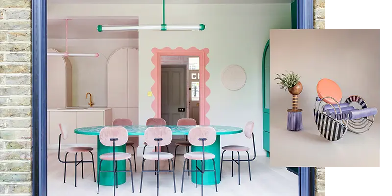 Image of Postmodernism Interior and Chair