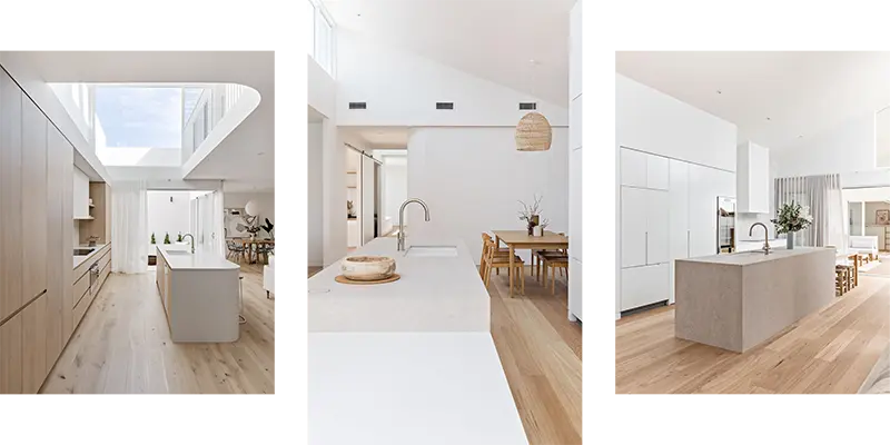 Images of Orton House kitchen interior design work