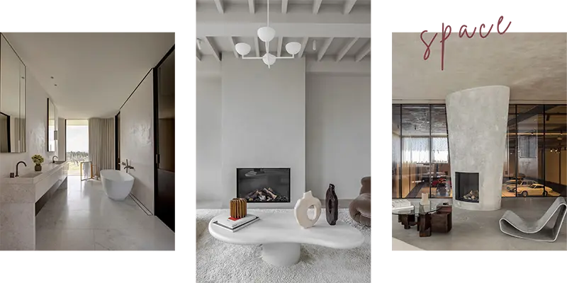 Examples of utilising space in home interior design